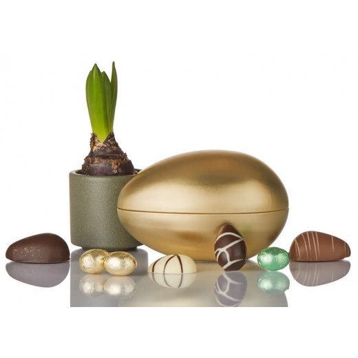 CocotureMarcipangfyldtechokoladerogfyldtefoliegiflotCocoturemetalpskeg275gVlgfarve-316