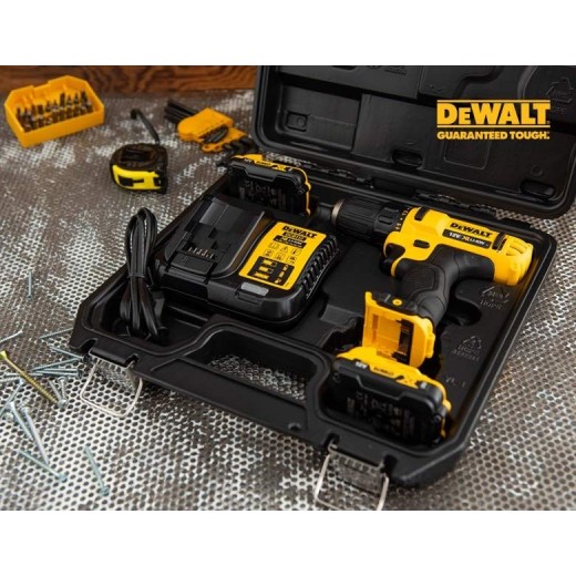 BlackDeckerDeWalt18VXRBoremaskine2X2Ahbatterier-010