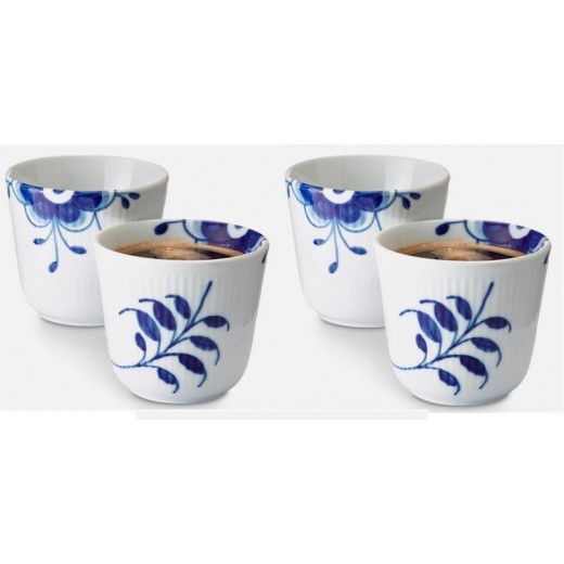 RoyalCopenhagenBlMegaRifletTermokopper4stk-334